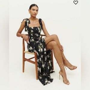 Reformation Westerly Dress in Orchids
